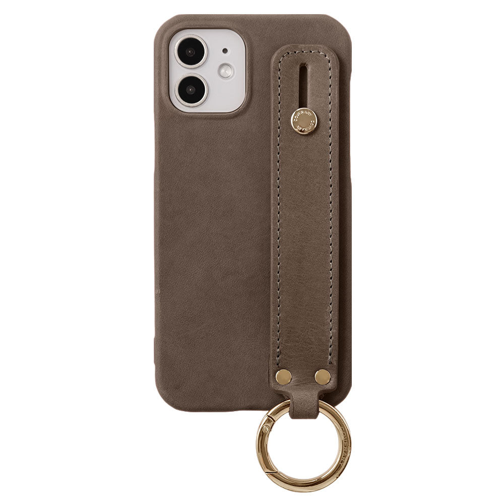 Cuir véritable cuir japonais Mostro avec ceinture de main Étui arrière pour la série Google Pixel