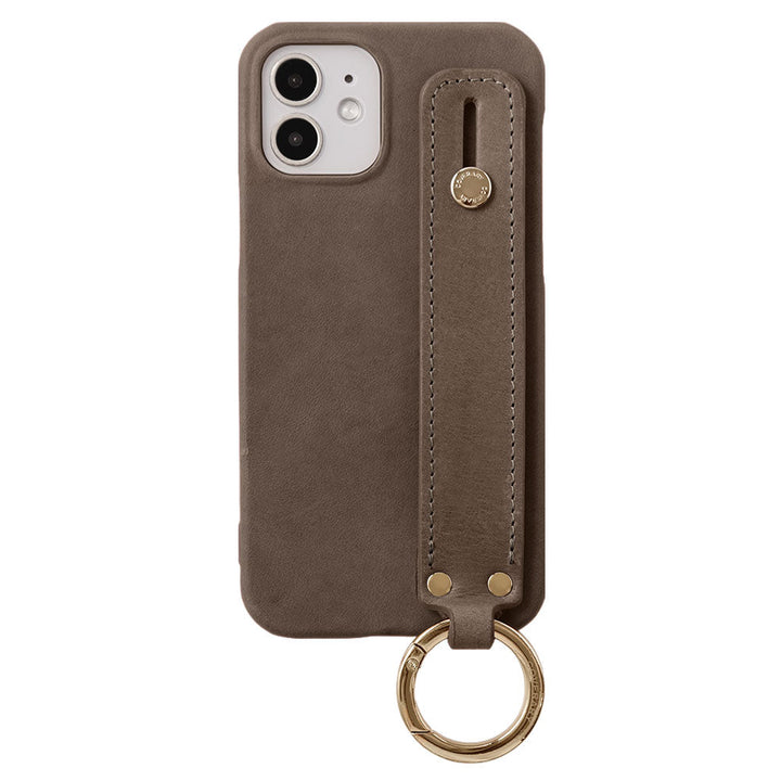 Genuine Leather Japan Leather Mostro Hand Belt Attached Back Case Galaxy Series