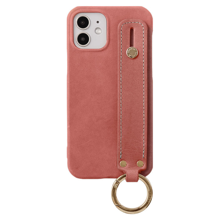 Genuine Leather Japan Leather Mostro Hand Belt Attached Back Case Galaxy Series