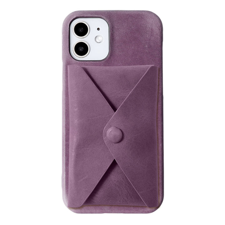 Genuine leather Japan leather Mostro Magsafe compatible with lid pocket back case Galaxy series