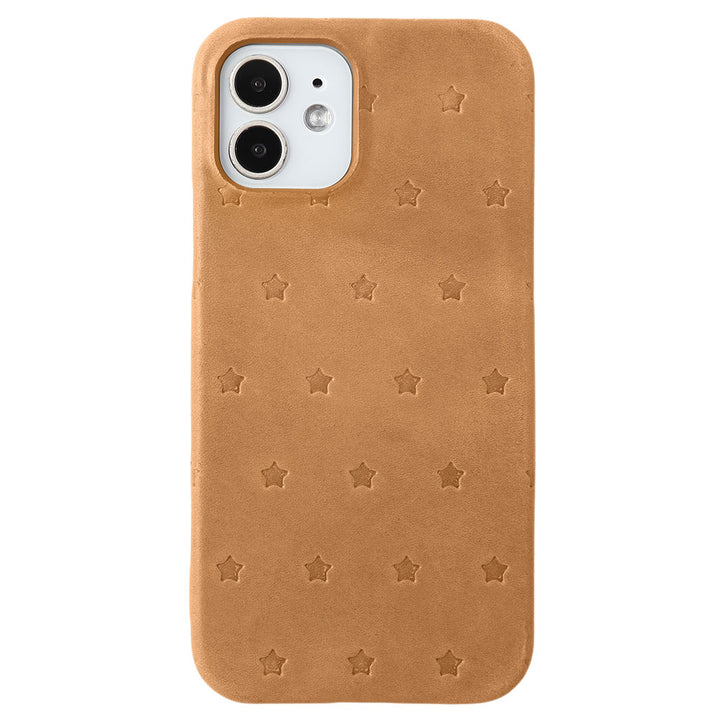Genuine Leather Japan Leather Mostro All-Over Embossed Back Case