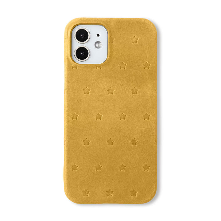 Genuine Leather Japan Leather Mostro Full Pattern Embossed Back Case for Xperia Series