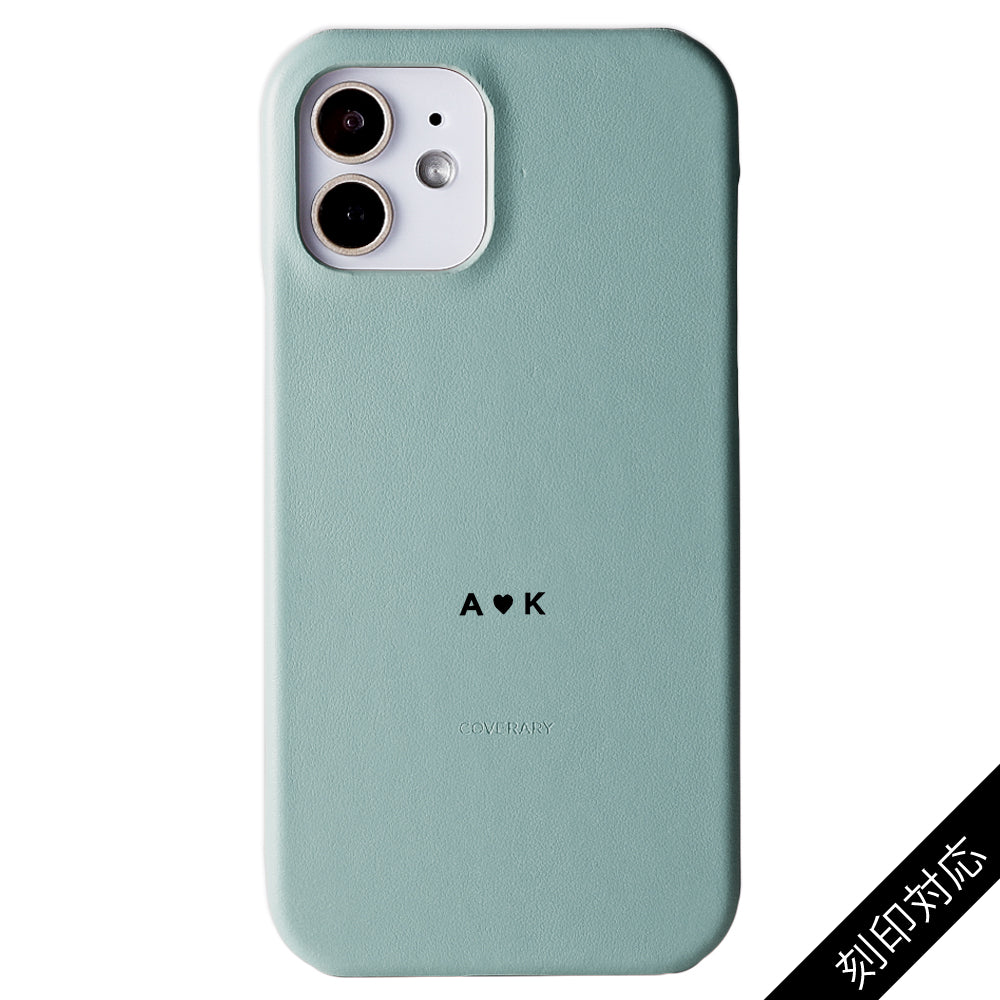 Genuine Leather Italian Smooth Leather Back Case Name Engraving (Color Foil Stamping) Xperia Series