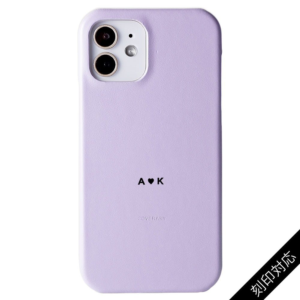 Genuine Leather Italian Smooth Leather Back Case Name Engraving (Color Foil Stamping) Xperia Series