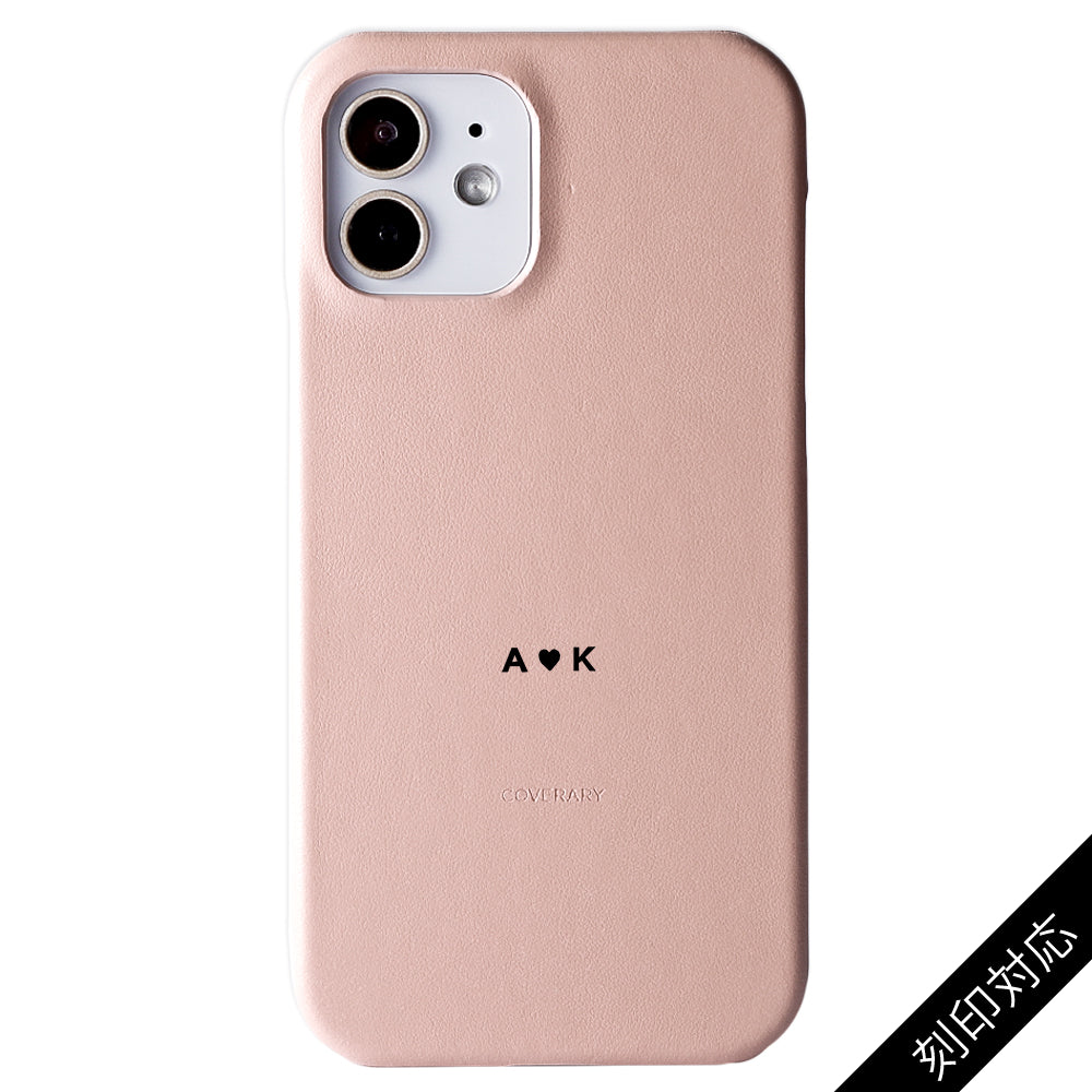 Coque arrière en cuir italien lisse véritable avec gravure personnalisée (impression à la feuille de couleur) pour la série Galaxy