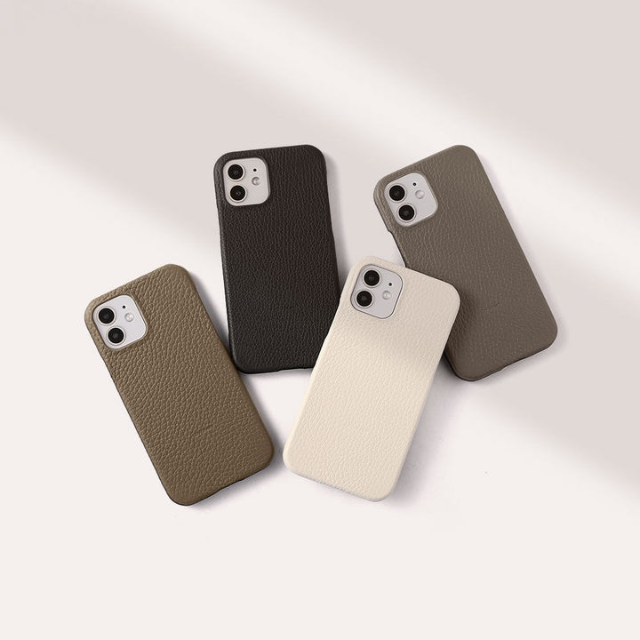 Genuine Leather French Leather Taurillon Lagoon Back Case Galaxy Series