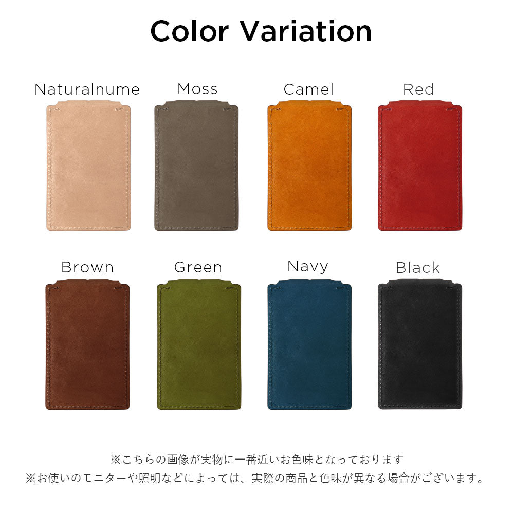 Genuine Leather Tochigi Leather Magsafe Compatible Rotating Stand Mirror with Card Case Back Cover Galaxy Series