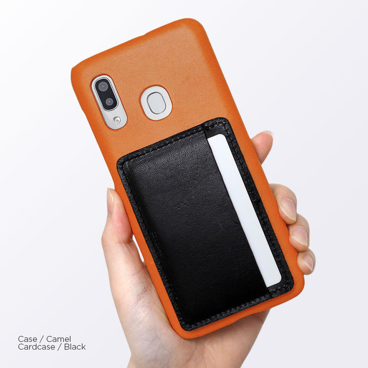 Genuine leather Tochigi leather Magsafe compatible card storage with pocket back case Google Pixel series