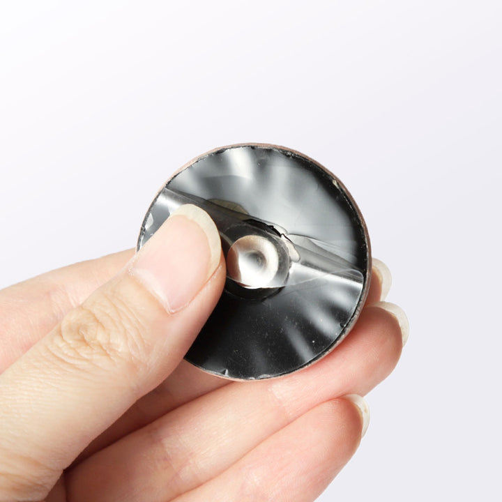 Anneau pour téléphone en cuir véritable italien grainé, 32 couleurs