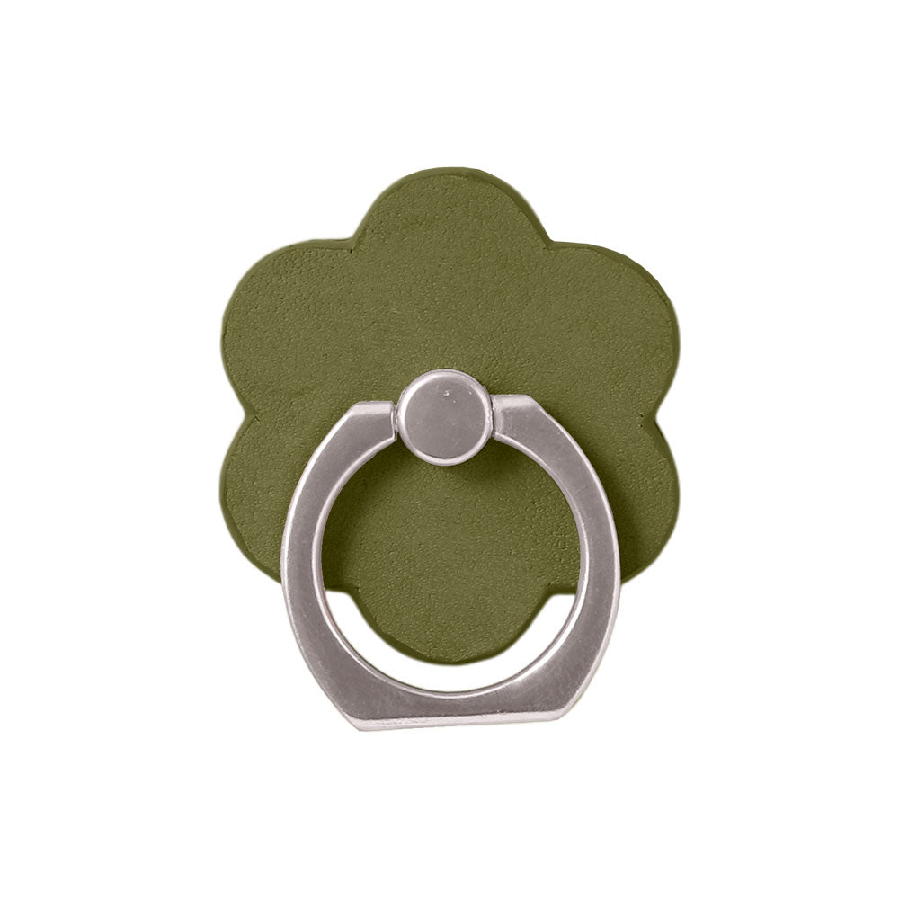 Anneau pour téléphone en cuir véritable de Tochigi, design au choix