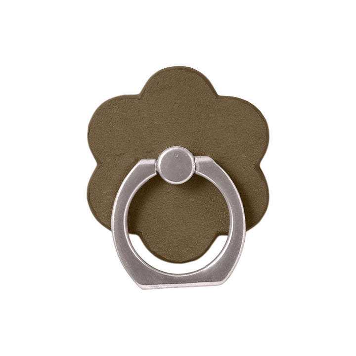 Anneau pour téléphone en cuir véritable de Tochigi, design au choix