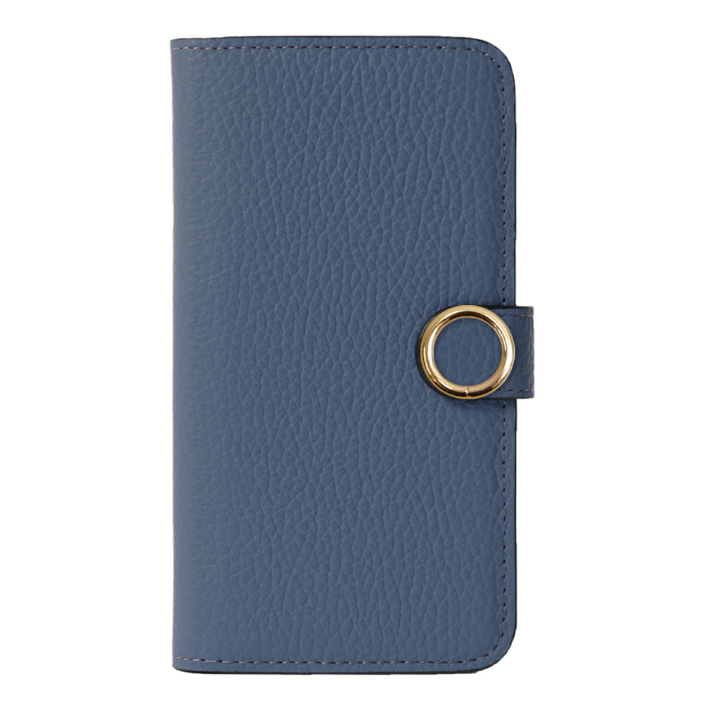 Cuir véritable 32 couleurs cuir italien grainé étui portefeuille avec anneau doré pour cartes (avec ceinture) série Google Pixel