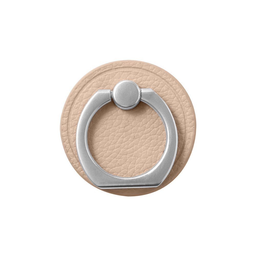 Vegan leather basic leather-style smartphone ring