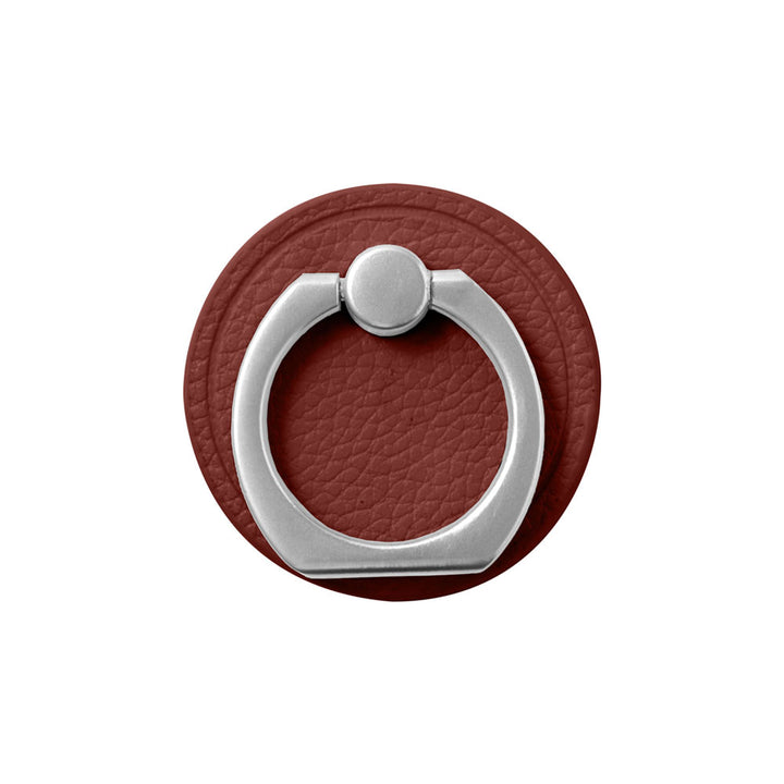Vegan leather basic leather-style smartphone ring