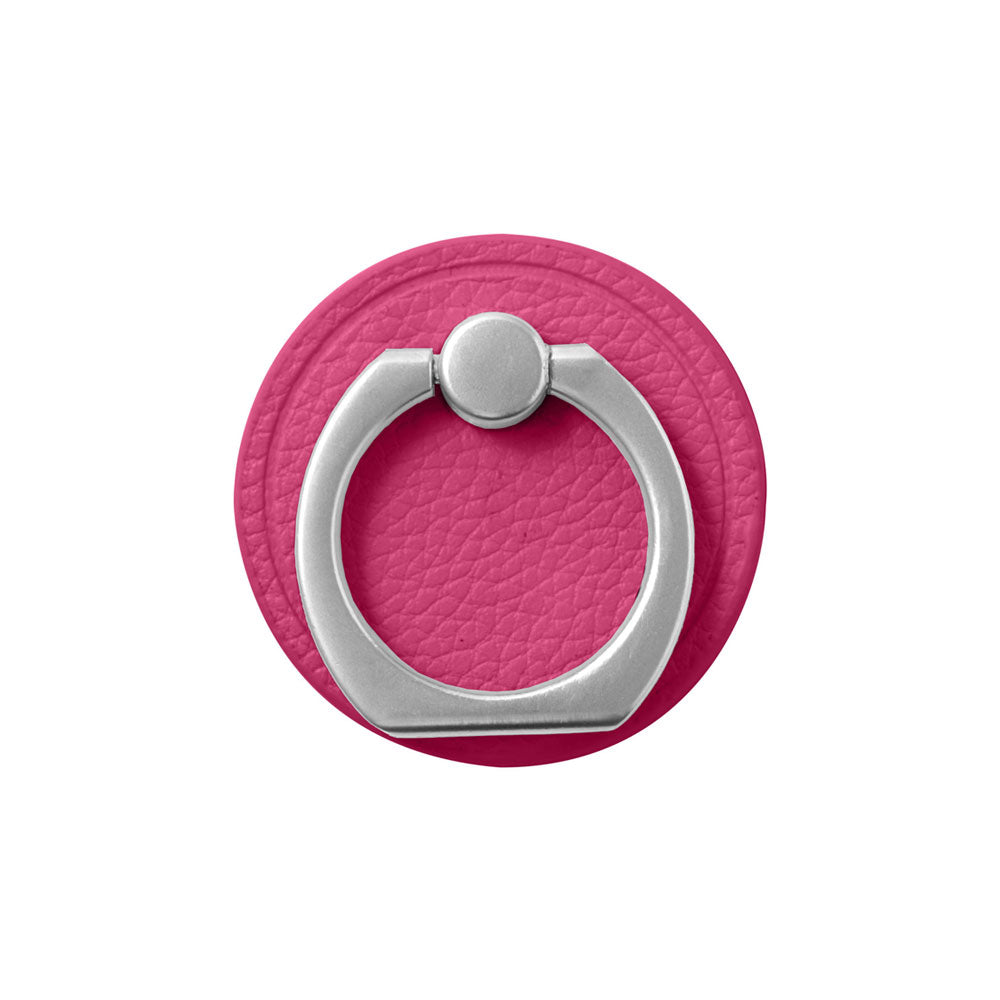 Vegan leather basic leather-style smartphone ring