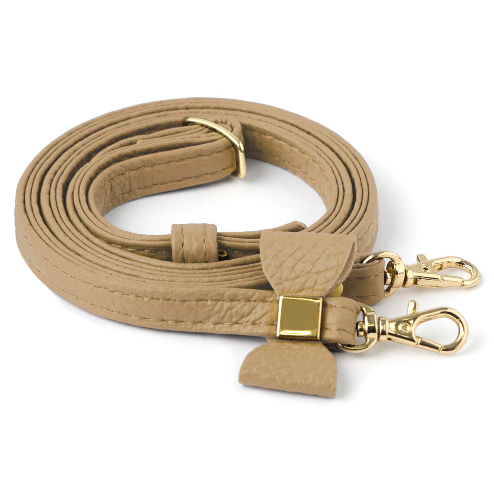 Genuine leather 32 colors Italian shrink leather selectable ribbon decoration shoulder strap