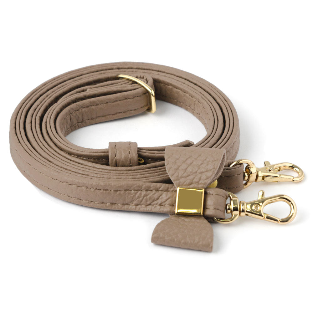 Genuine leather 32 colors Italian shrink leather selectable ribbon decoration shoulder strap