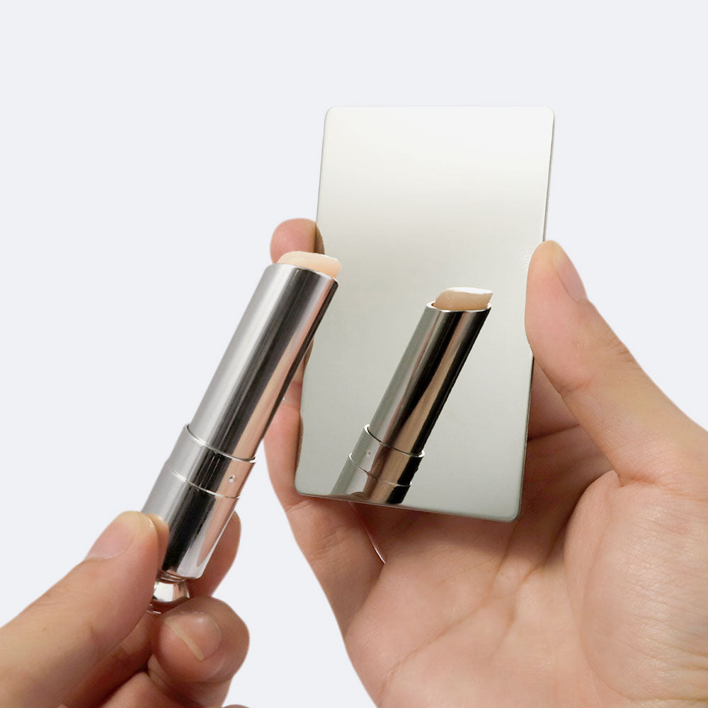 Accessory Stainless Steel Card-Type Mirror