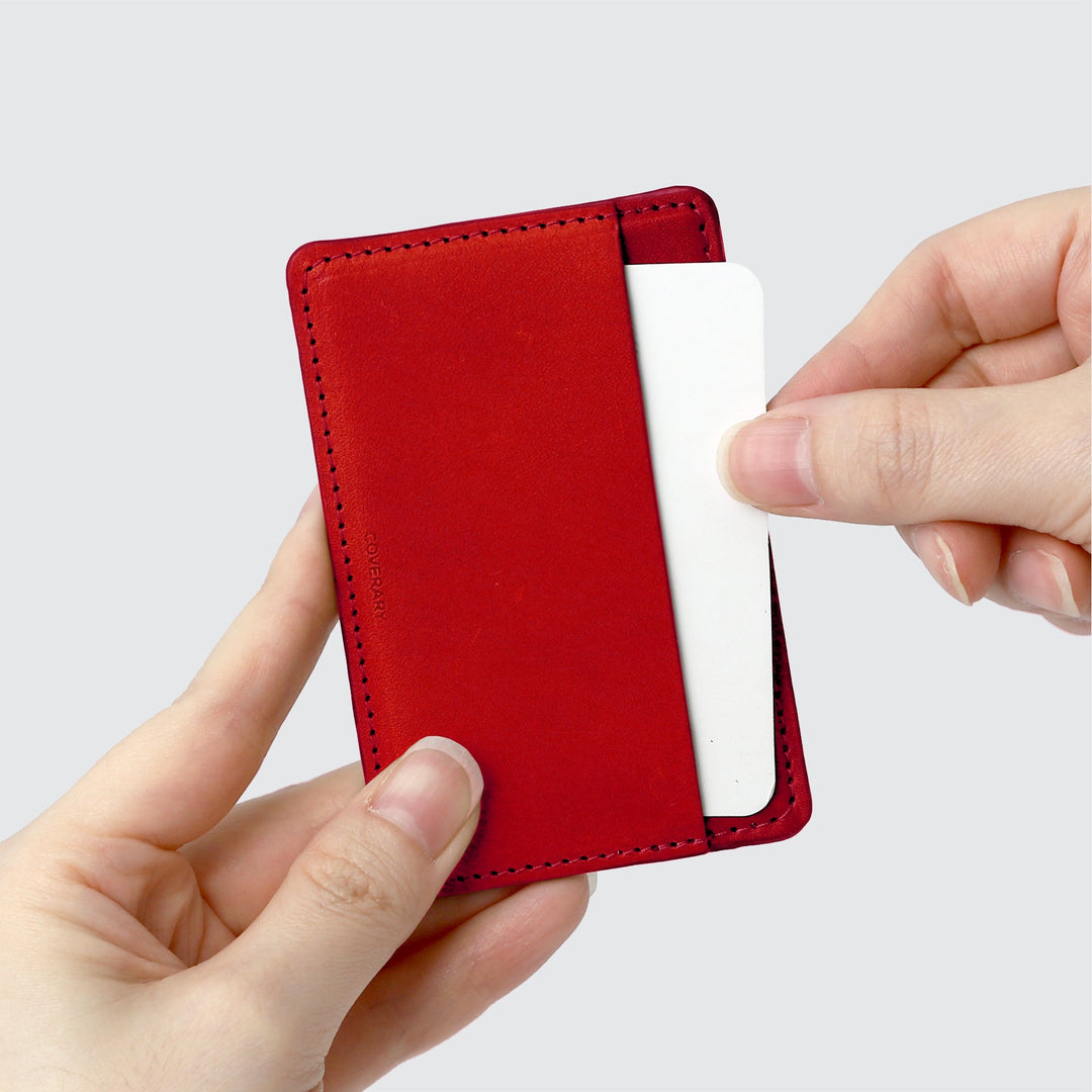 MagSafe対応 本革カードポケット 栃木レザー