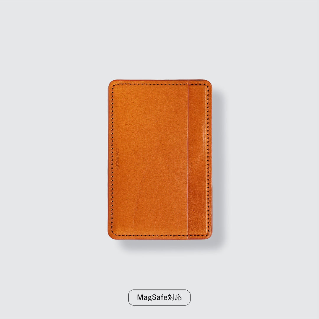 MagSafe対応 本革カードポケット 栃木レザー