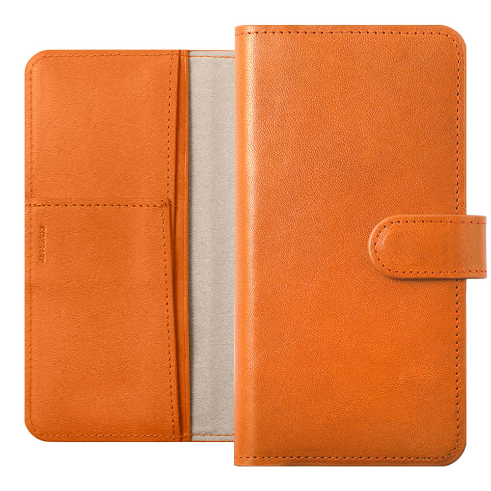 本革 栃木レザー スタンド機能 手帳型ケース（ベルトあり）Xperiaシリーズ