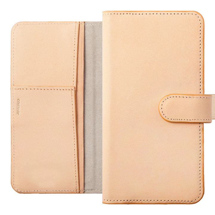 本革 栃木レザー スタンド機能 手帳型ケース（ベルトあり）Xperiaシリーズ