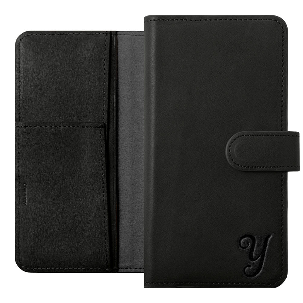 Genuine Leather Tochigi Leather Initial Stand Function Notebook-style Case (with Belt) AQUOS Series