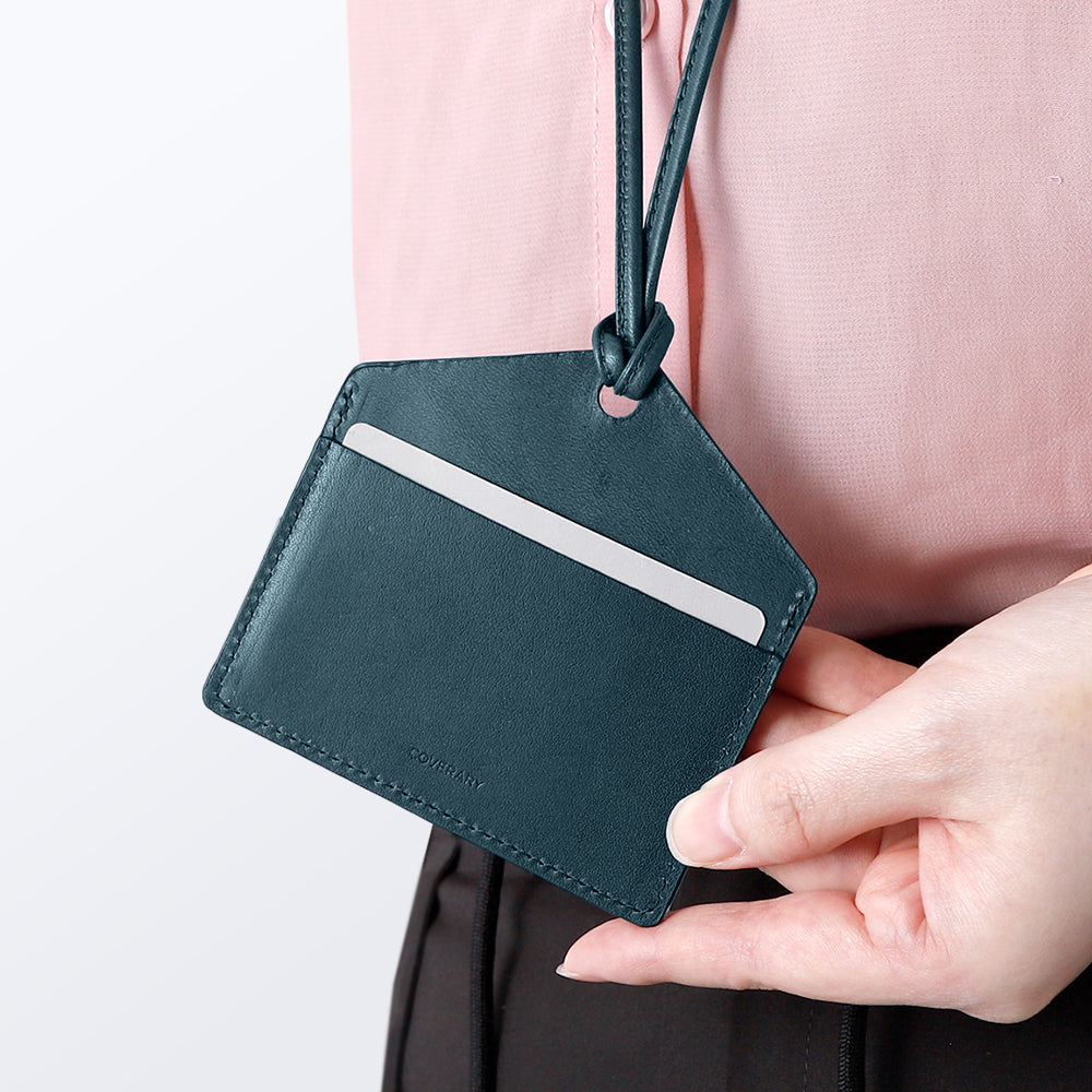 Étui d'identité en cuir véritable Tochi Leather