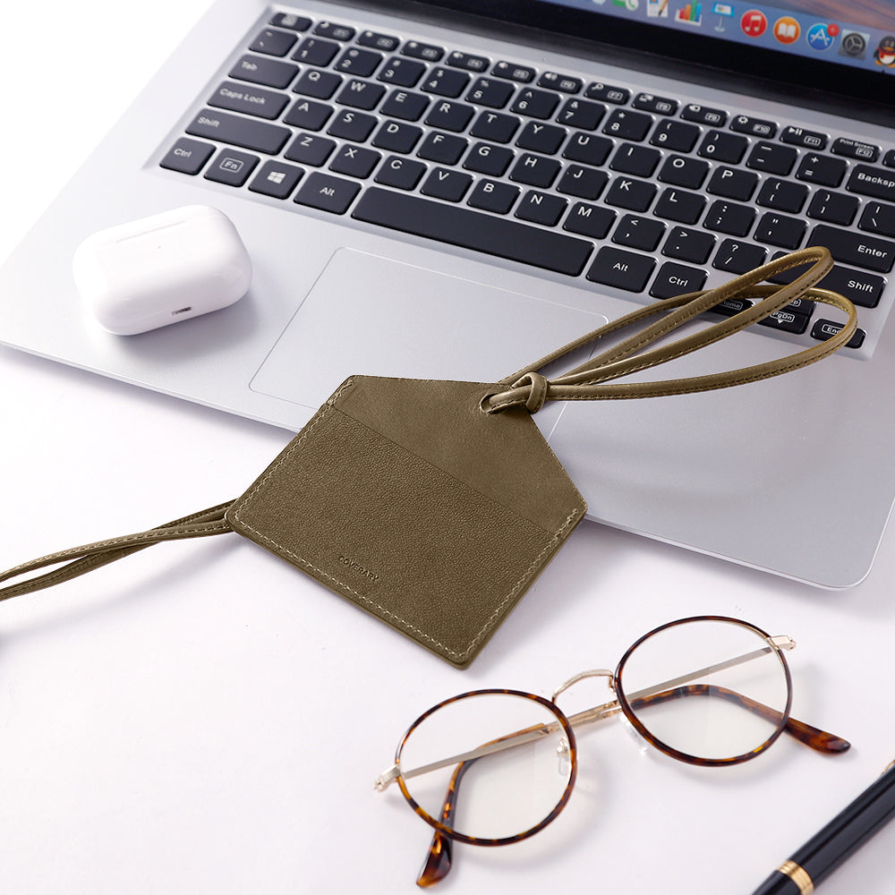 Étui d'identité en cuir véritable Tochi Leather