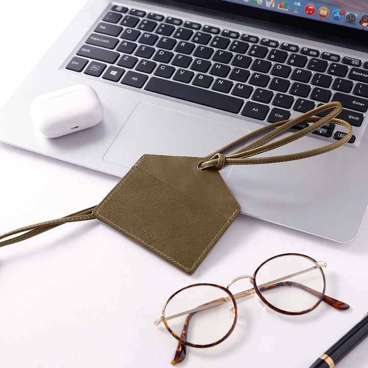 Étui d'identité en cuir véritable Tochi Leather