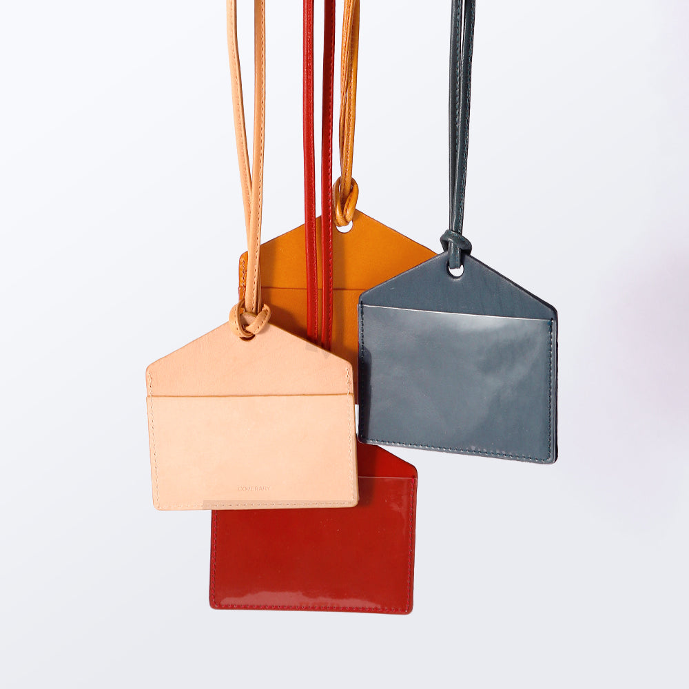 Étui d'identité en cuir véritable Tochi Leather