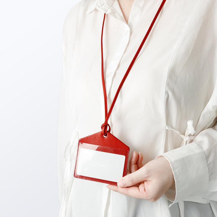 Étui d'identité en cuir véritable Tochi Leather