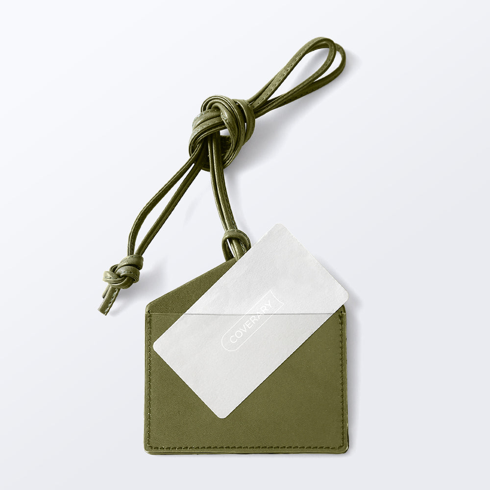 Étui d'identité en cuir véritable Tochi Leather