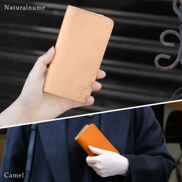 Genuine Leather Tochigi Leather Card Storage Initial Notebook Case Google Pixel Series