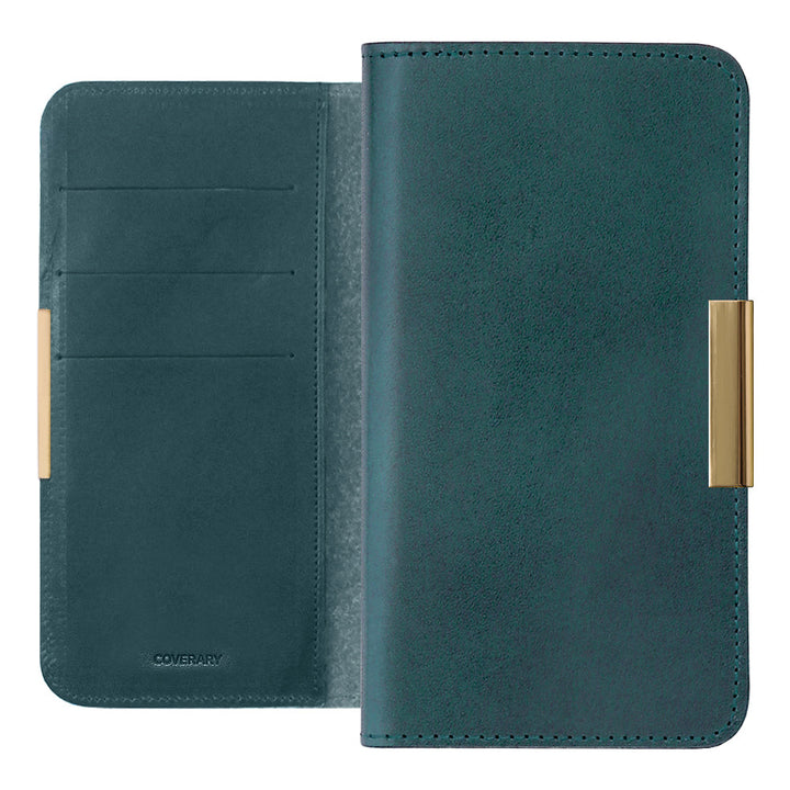 Genuine Leather Tochigi Leather Card Storage Gold Frame Deco Wallet Case Google Pixel Series