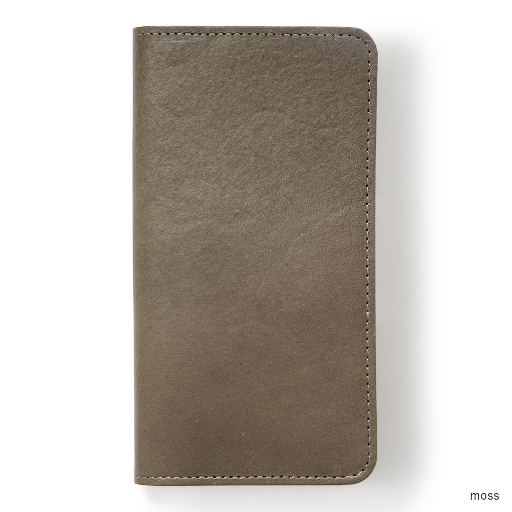 Genuine Leather Tochigi Leather Ethical Leather Card Storage Notebook Case AQUOS Series