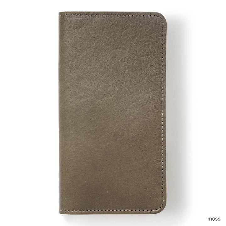 Genuine Leather Tochigi Leather Ethical Leather Card Storage Notebook Case AQUOS Series