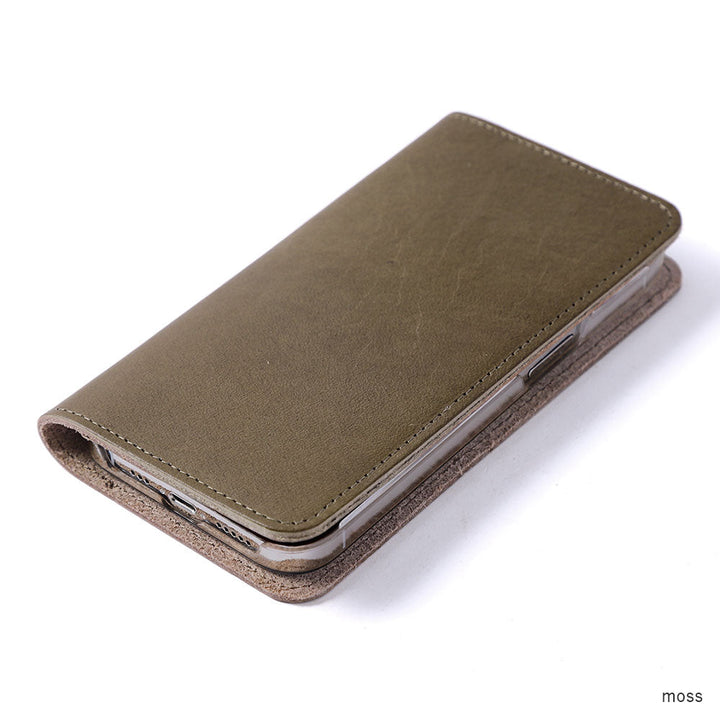 Genuine Leather Tochigi Leather Ethical Leather Card Storage Notebook Case AQUOS Series