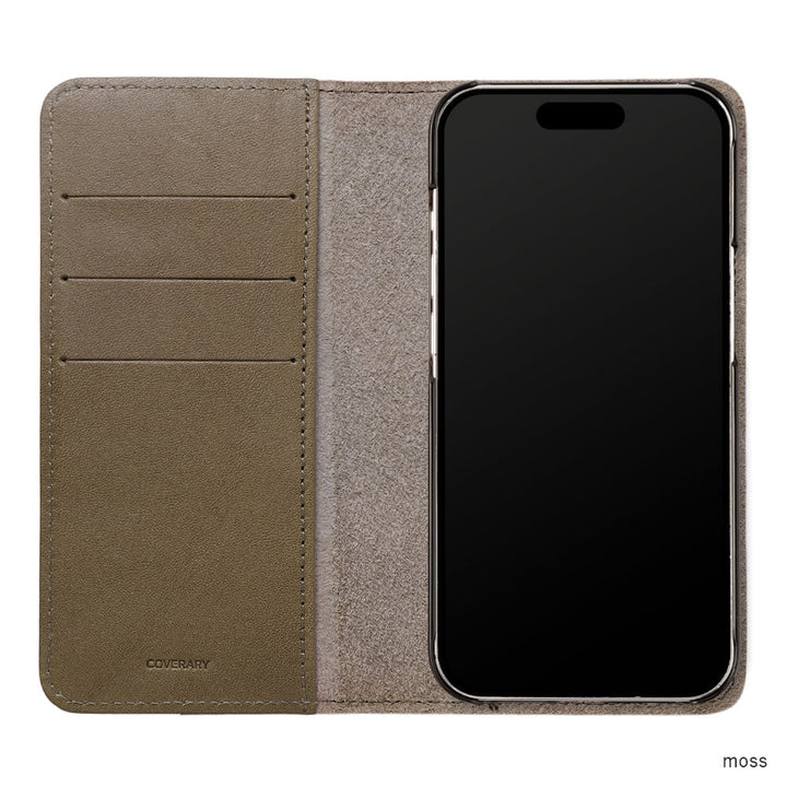 本革 栃木レザー エシカルレザー カード収納 手帳型ケース iPhoneシリーズ