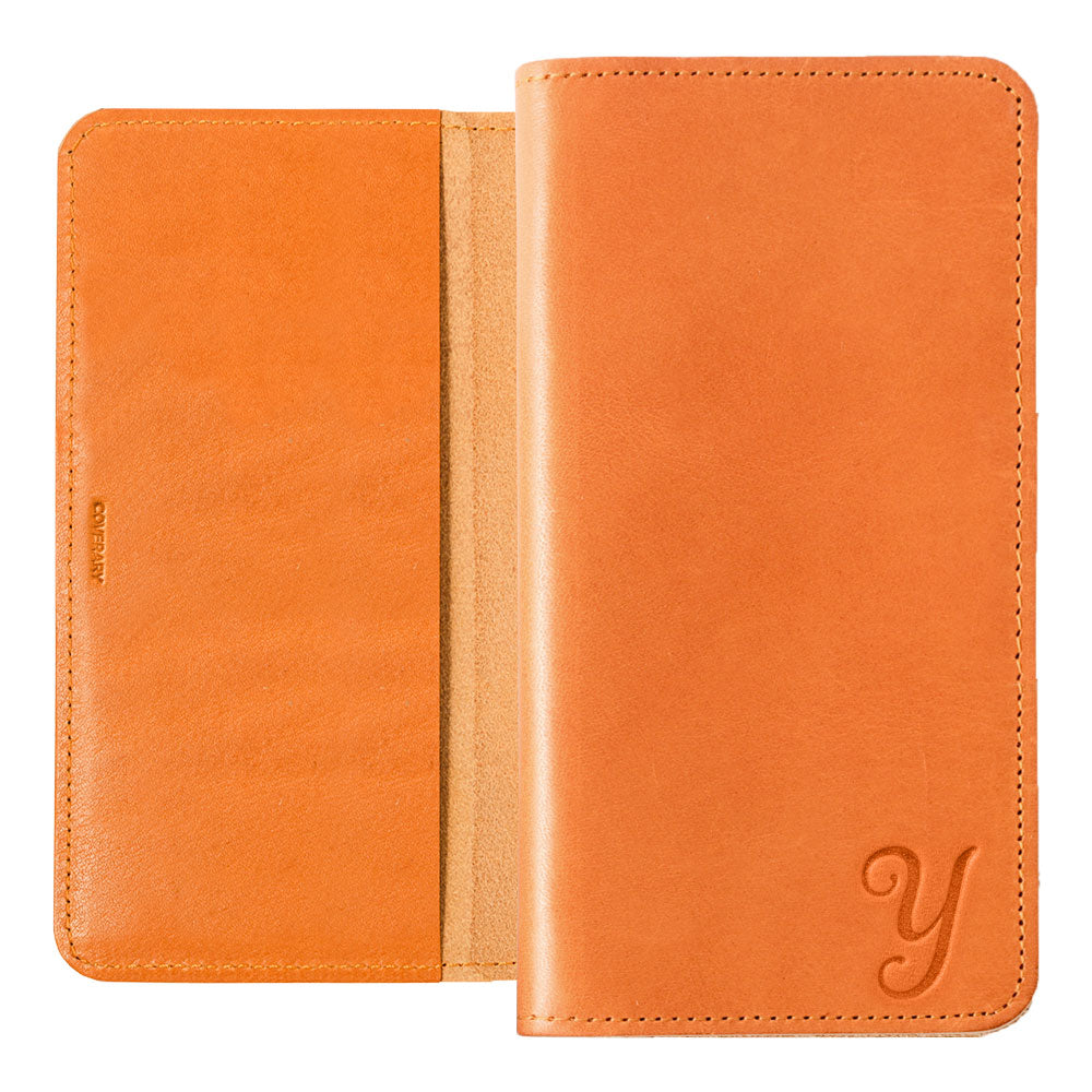 Étui portefeuille initial en cuir véritable cuir Tochigi pour la série AQUOS