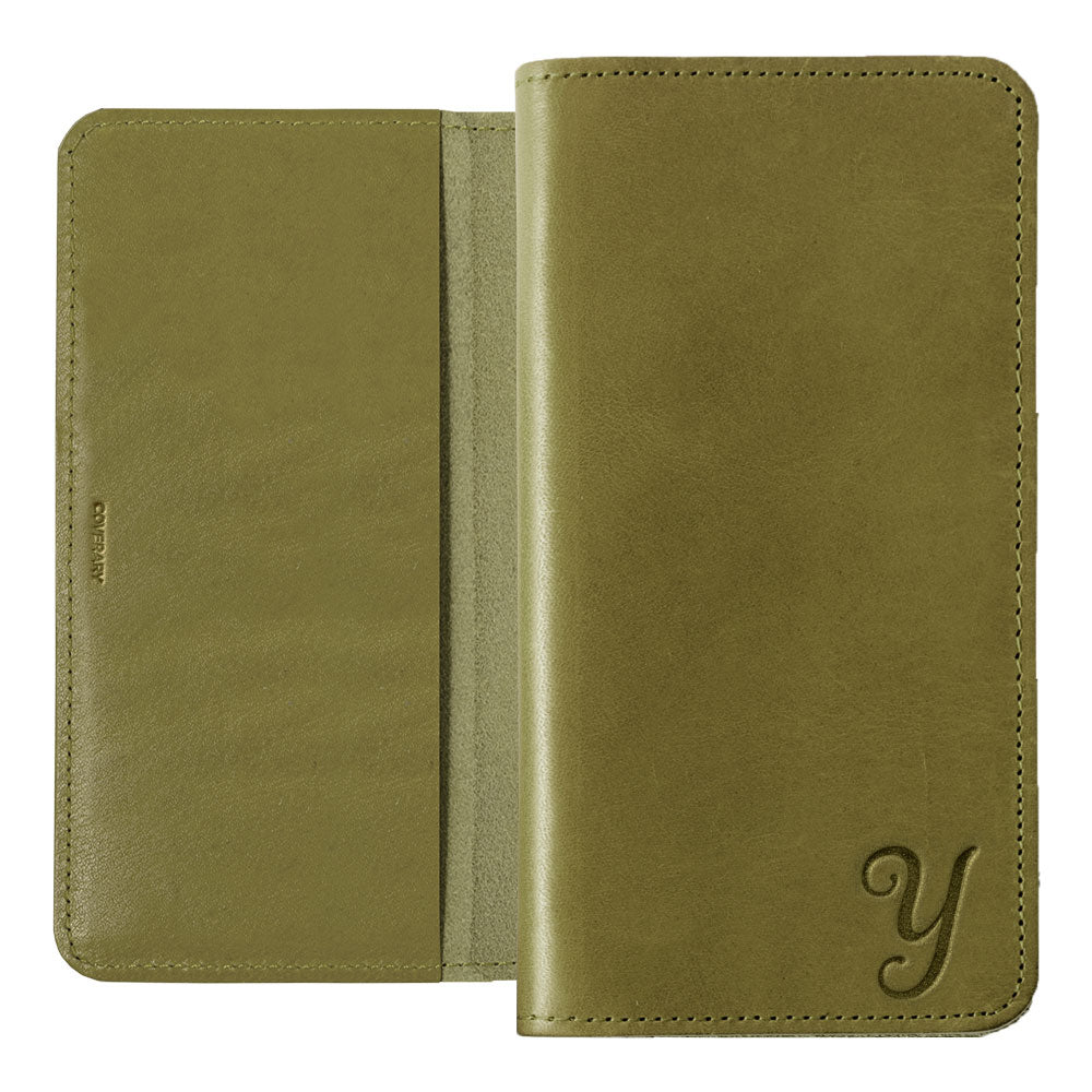 Genuine Leather Tochigi Leather Initial Notebook Case Google Pixel Series