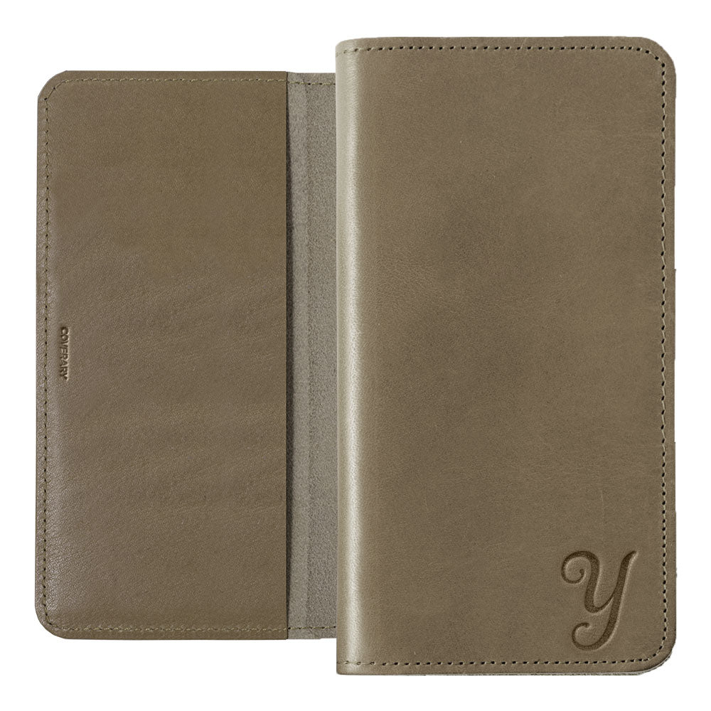 Genuine Leather Tochigi Leather Initial Notebook Case Google Pixel Series