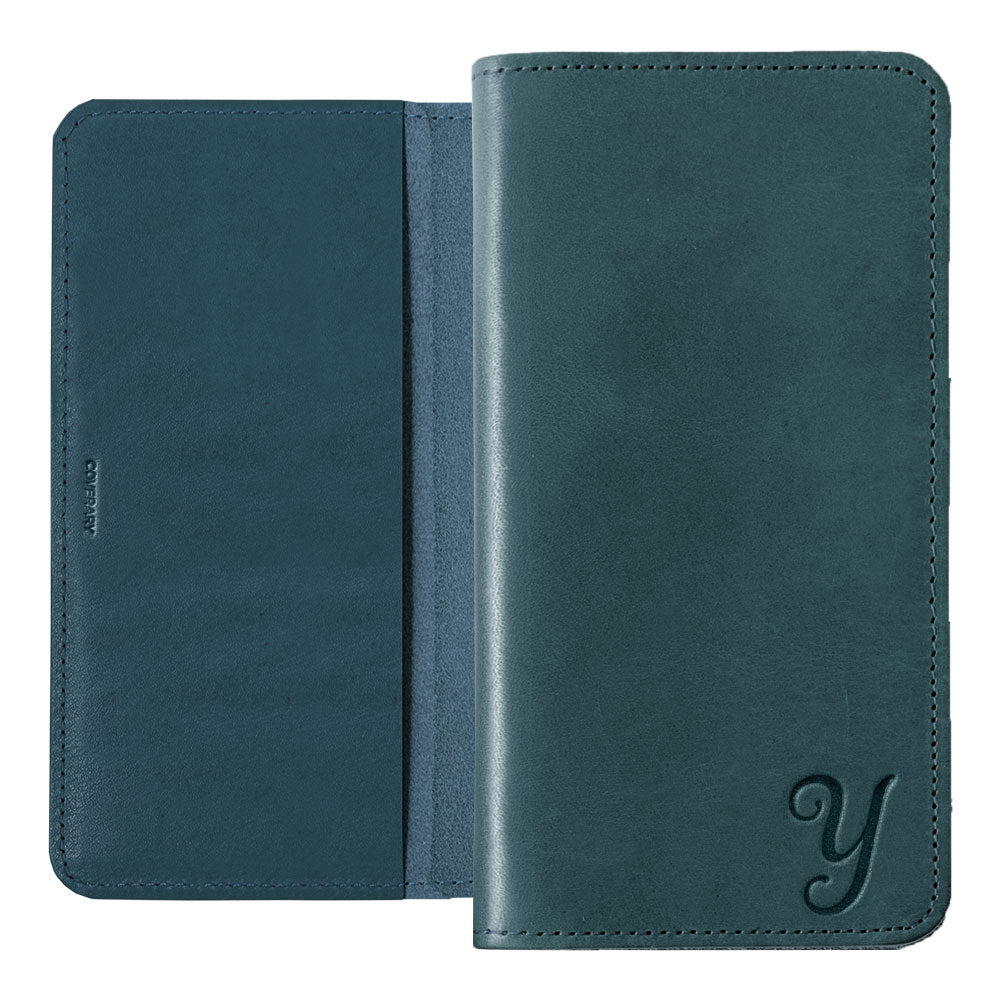 Étui portefeuille initial en cuir véritable cuir Tochigi pour la série AQUOS