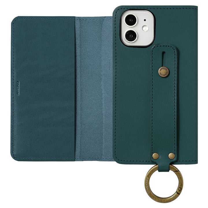 Genuine Leather Tochigi Leather Hand Belt Attached Notebook Case for Google Pixel Series