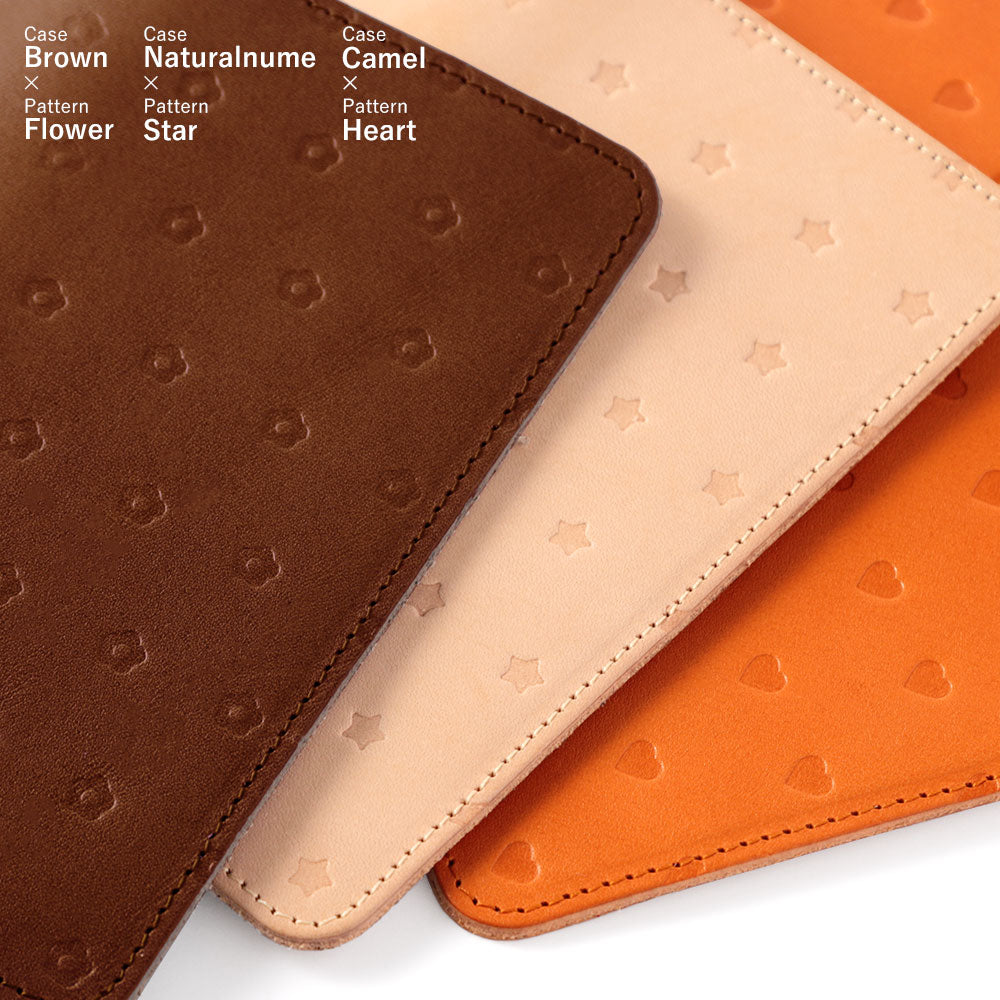 Étui portefeuille en cuir véritable en cuir Tochigi avec rangement pour cartes et motif embossé pour la série iPhone