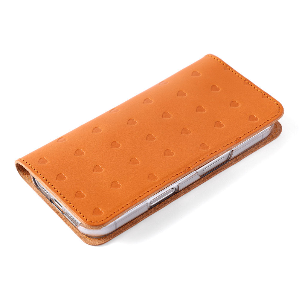 Genuine leather Tochigi leather card storage all-over embossed pattern notebook-style case for Google Pixel series