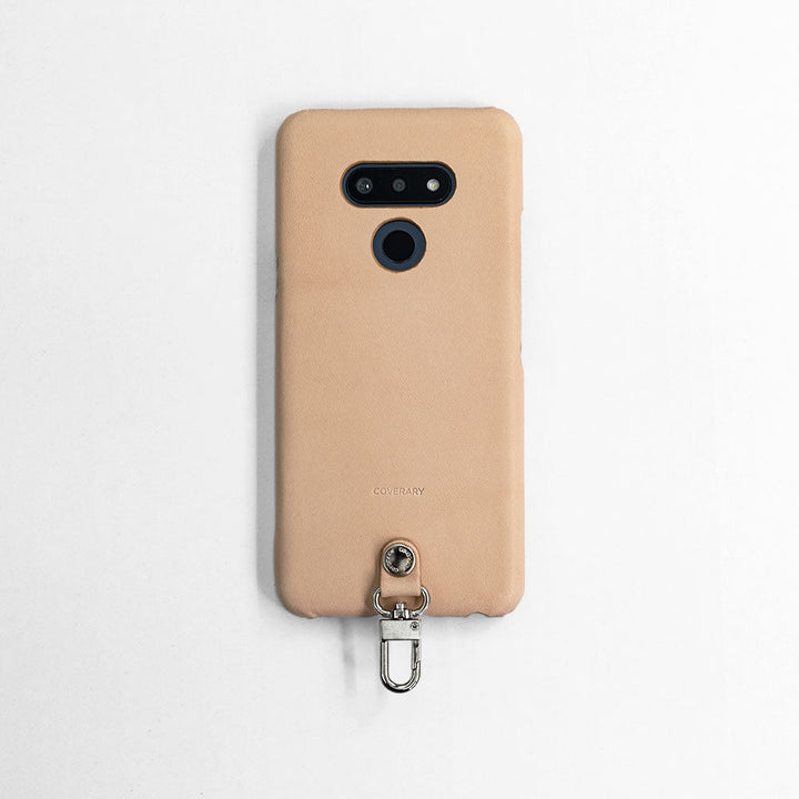 Genuine Leather Tochigi Leather 3-Piece Set A Earphone Case & Ring Shoulder Strap Included Back Case for Google Pixel Series