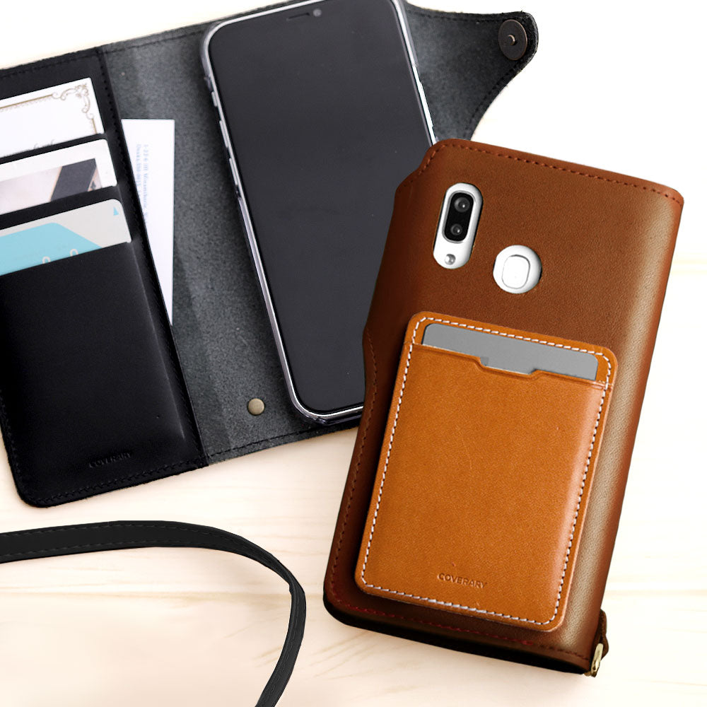 Genuine Leather Tochigi Leather Selectable Back Pocket Card Storage Notebook Case (with Belt) Google Pixel Series