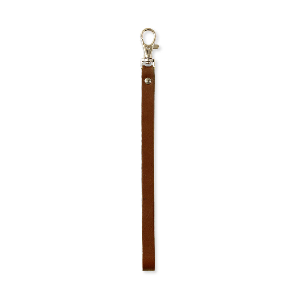 Genuine Leather Tochigi Leather Hand Strap (Gold Fittings)