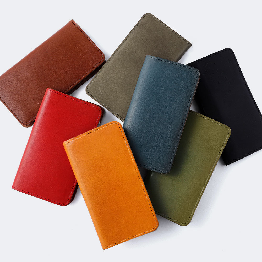 Genuine Leather Tochigi Leather Notebook-style Case AQUOS Series